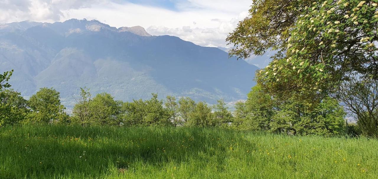 Ferienwohnung Rustico Ai Monti Cadenazzo Dış mekan fotoğraf