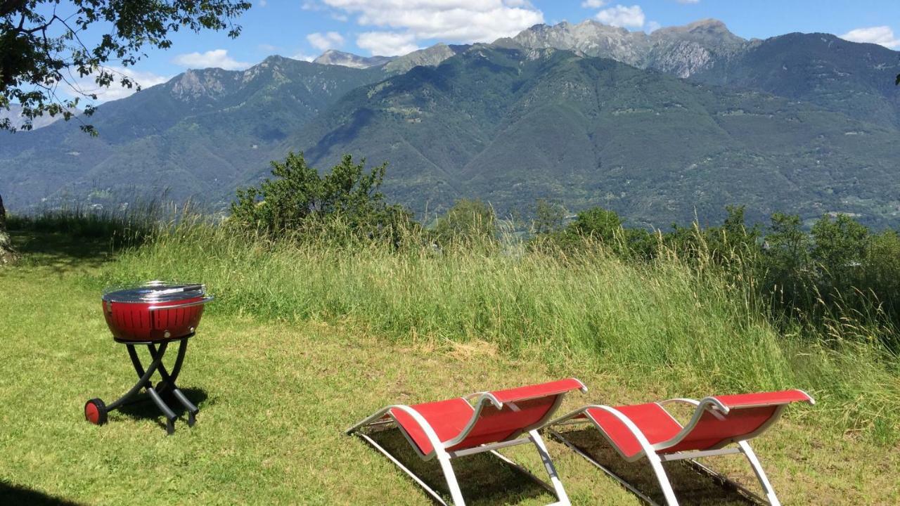 Ferienwohnung Rustico Ai Monti Cadenazzo Dış mekan fotoğraf